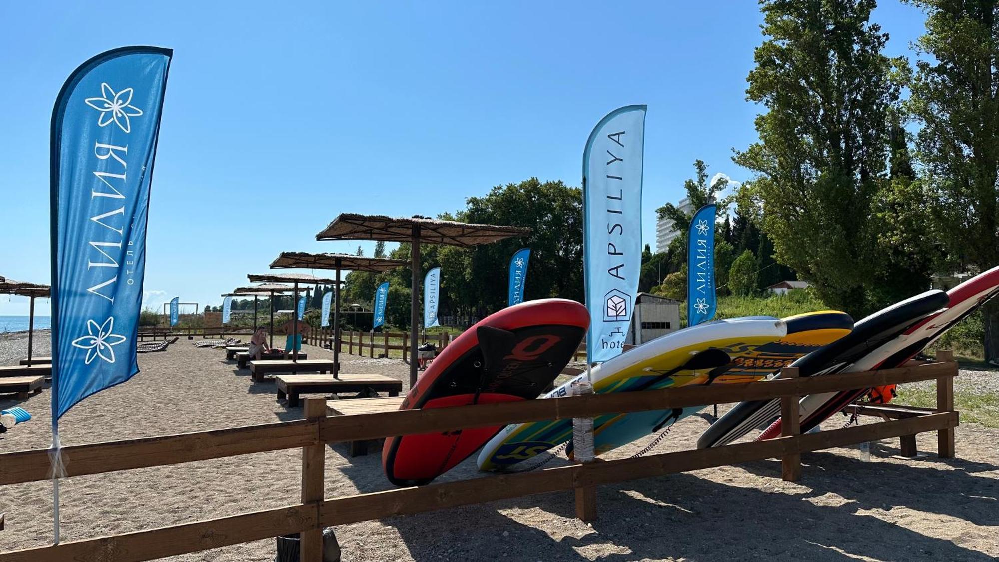 Hotel Лилия Gudauta Zewnętrze zdjęcie